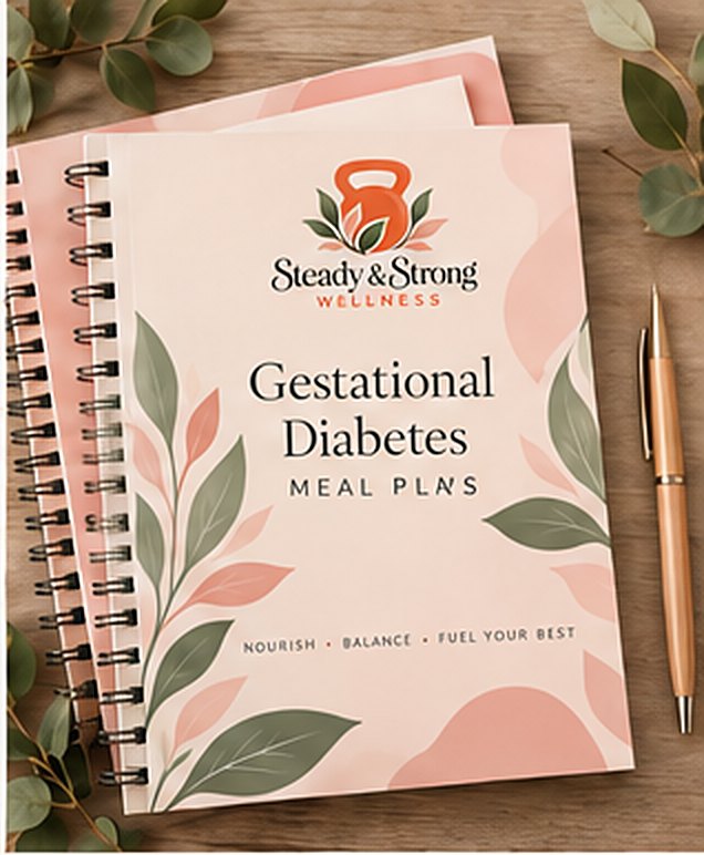 Gestational diabetes meal plans notebook