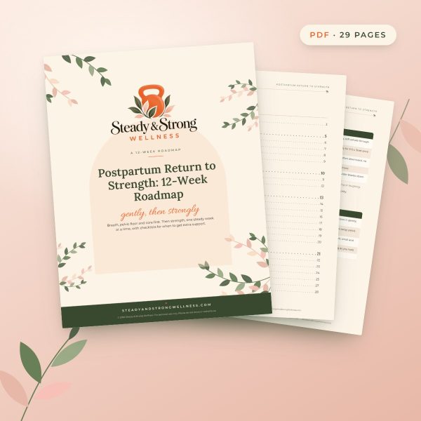 Postpartum Return to Strength: 12-Week Roadmap
