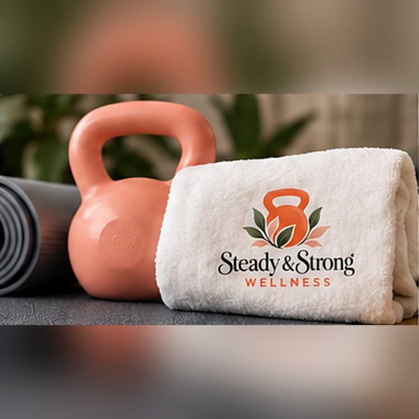 Steady & Strong Gym Towel